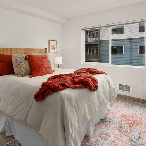 Bedroom of 1 Bedroom Unit Bedroom of 1 Bedroom Unit